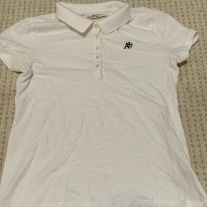 juniors white polo